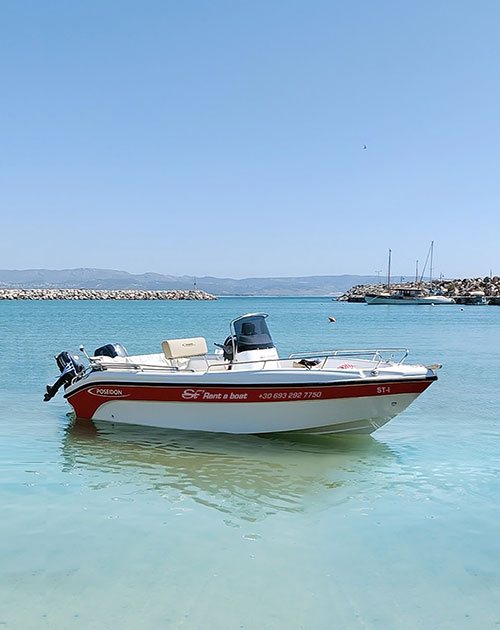 Rent a boat in South Crete
